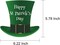 St. Patrick’s Party Supplies: 30-Piece Irish Shamrock Hanging Swirls – St. Patrick’s Day Party Decorations for Home, Office & Classroom